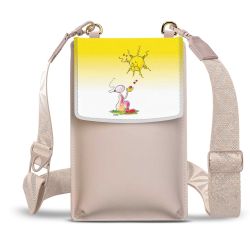 Minibag mit Gurtband Weiss