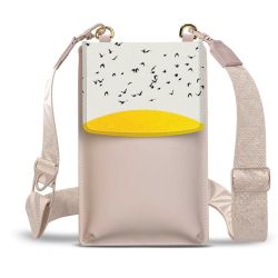 Minibag mit Gurtband Weiss