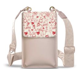Minibag mit Gurtband Weiss