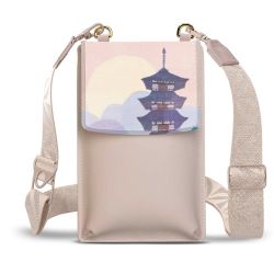 Minibag mit Gurtband Weiss