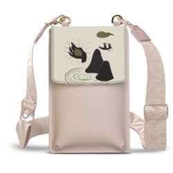 Minibag mit Gurtband Weiss