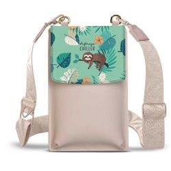 Minibag mit Gurtband Weiss