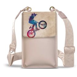 Minibag mit Gurtband Weiss