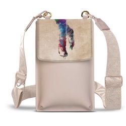 Minibag mit Gurtband Weiss