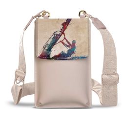 Minibag mit Gurtband Weiss