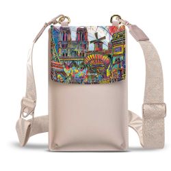Minibag mit Gurtband Weiss