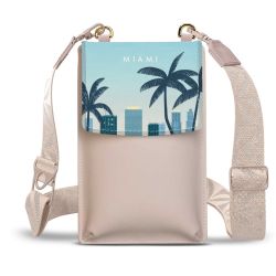 Minibag mit Gurtband Weiss