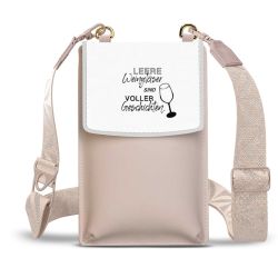 Minibag mit Gurtband Weiss