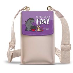 Minibag mit Gurtband Weiss