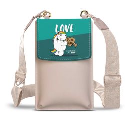 Minibag mit Gurtband Weiss