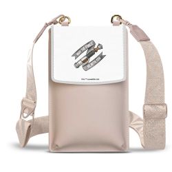Minibag mit Gurtband Weiss