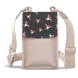 Minibag mit Gurtband Weiss