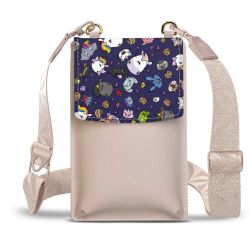 Minibag mit Gurtband Weiss