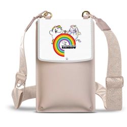 Minibag mit Gurtband Weiss