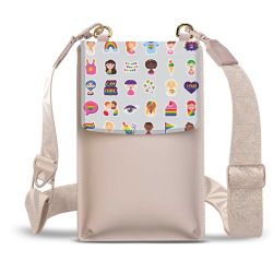 Minibag mit Gurtband Weiss