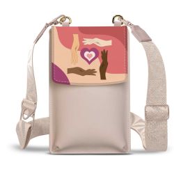 Minibag mit Gurtband Weiss