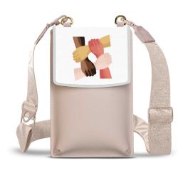 Minibag mit Gurtband Weiss