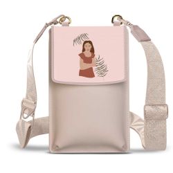 Minibag mit Gurtband Weiss