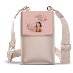 Minibag mit Gurtband Weiss