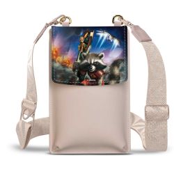 Minibag mit Gurtband Weiss