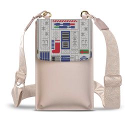 Minibag mit Gurtband Weiss