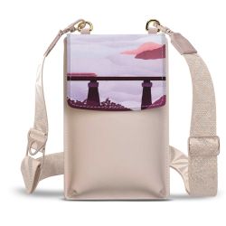 Minibag mit Gurtband Weiss