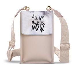 Minibag mit Gurtband Weiss