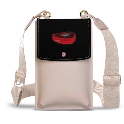 Minibag mit Gurtband Weiss