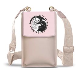 Minibag mit Gurtband Weiss