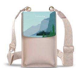 Minibag mit Gurtband Weiss