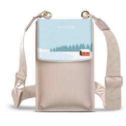 Minibag mit Gurtband Weiss