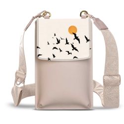 Minibag mit Gurtband Weiss