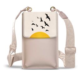 Minibag mit Gurtband Weiss