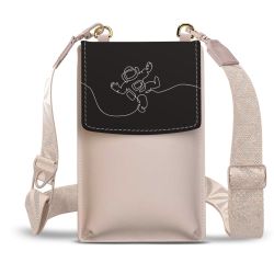 Minibag mit Gurtband Weiss