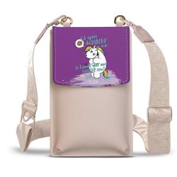 Minibag mit Gurtband Weiss