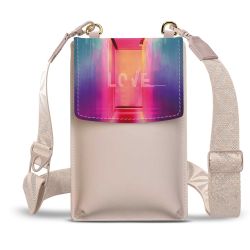 Minibag mit Gurtband Weiss
