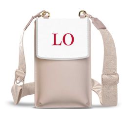 Minibag mit Gurtband Weiss