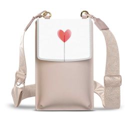 Minibag mit Gurtband Weiss