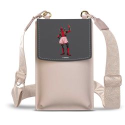 Minibag mit Gurtband Weiss