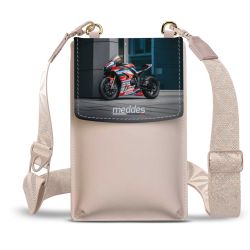 Minibag mit Gurtband Weiss