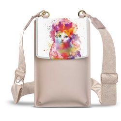 Minibag mit Gurtband Weiss