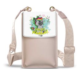 Minibag mit Gurtband Weiss