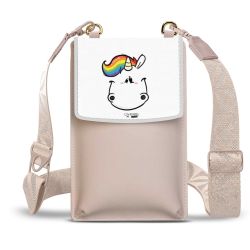 Minibag mit Gurtband Weiss