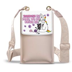 Minibag mit Gurtband Weiss
