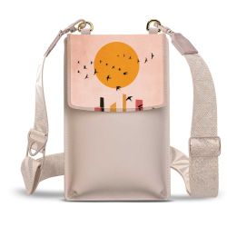 Minibag mit Gurtband Weiss