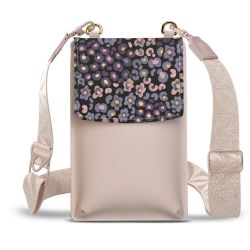 Peau d'animal avec fleurs