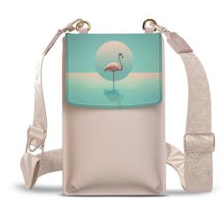 Minibag mit Gurtband Weiss