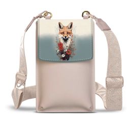 Minibag mit Gurtband Weiss