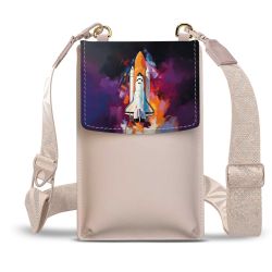 Minibag mit Gurtband Weiss