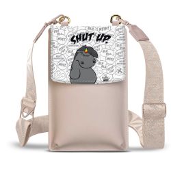 Minibag mit Gurtband Weiss